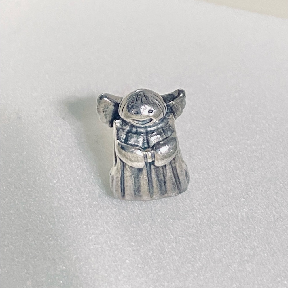 Pandora RETIRED Silver Angel of Hope Charm